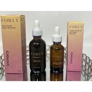 Foria Bundle - Breast oil & Awaken Arousal Oil With Organic Botanicals-Sealed